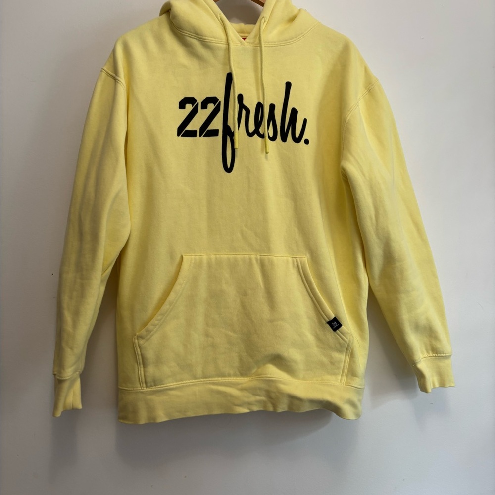 Butter Yellow Hoodie Vibrant Sweatshirt Design